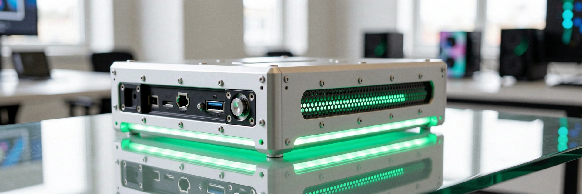 Professional technology workspace